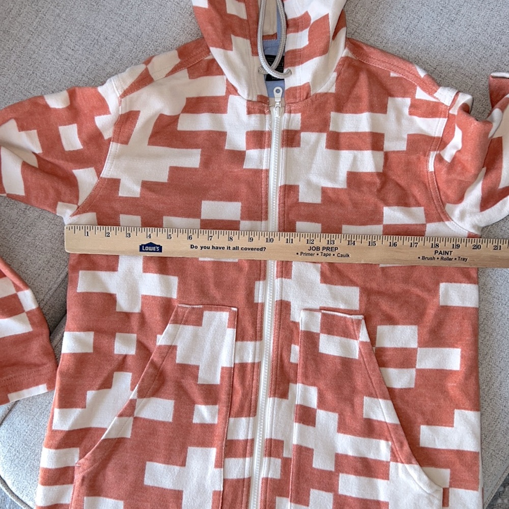 Pendleton Women's Sierra Mixed Pattern Oversized Zip Hooded Jacket XS - Picture 14 of 16